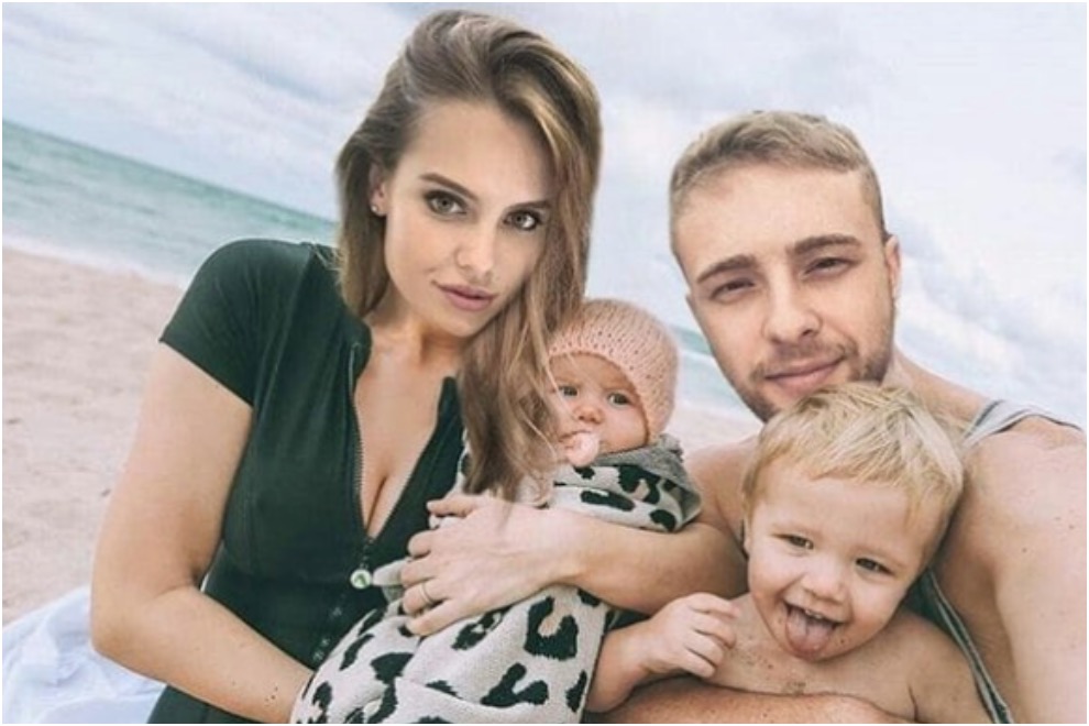 В сети набирает популярность фото Клюкиной и Крида с ребенком