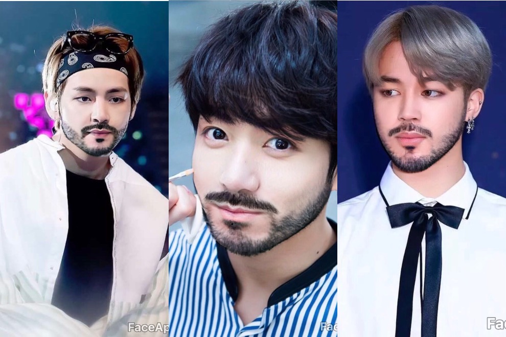 Мальчики из BTS отрастили бороды