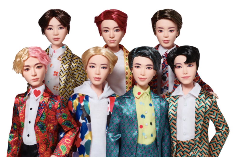 Срочно в магазин! В России стартовали продажи кукл BTS от Mattel