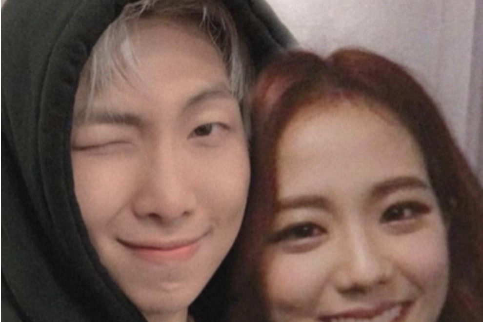 RM и Джису еще один намек на будущие отношения?