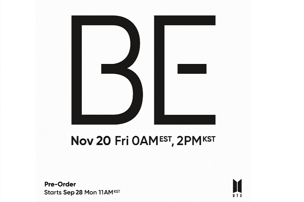 BTS показали обложку альбома «BE» и рассекретили треки
