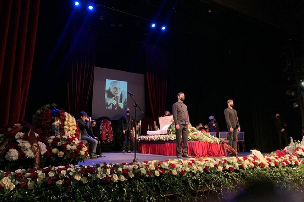 Первые кадры с похорон Армена Джигарханяна