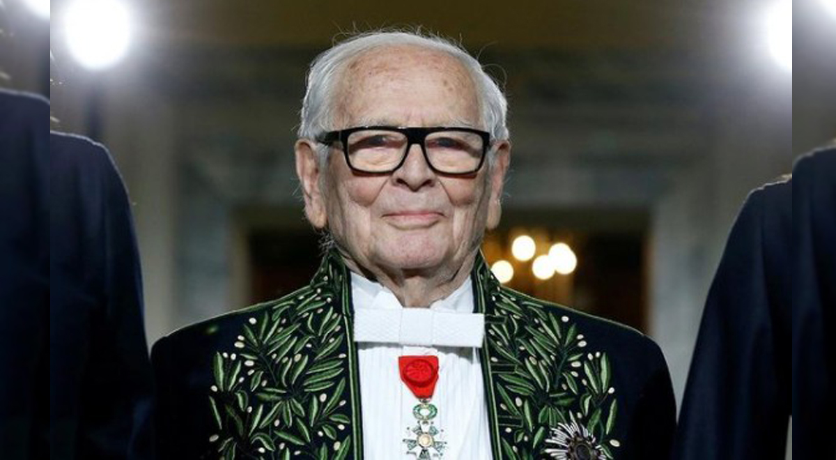 Умер 98-летний французский модельер Пьер Карден