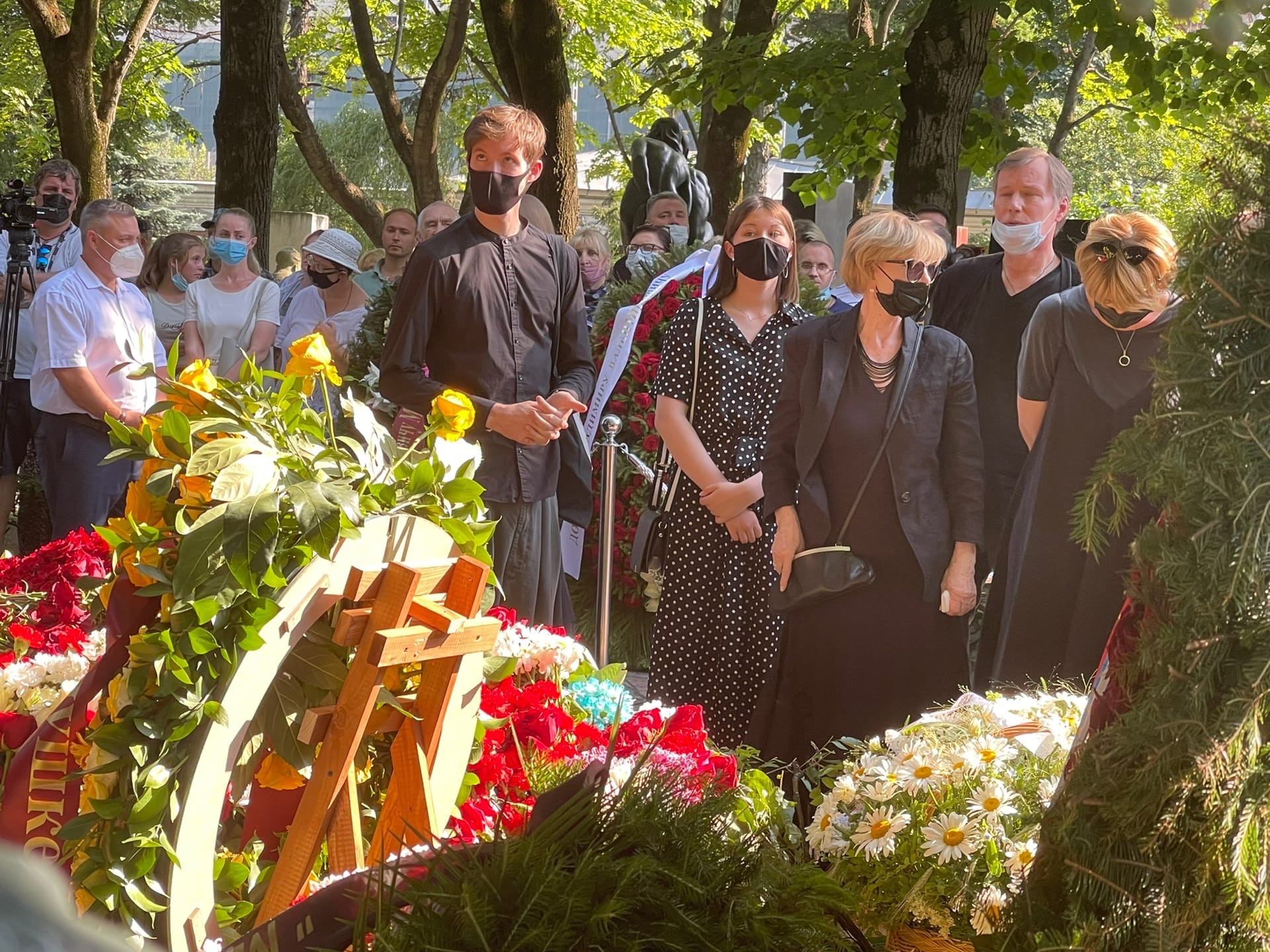 похороны марины малафеевой фото с похорон