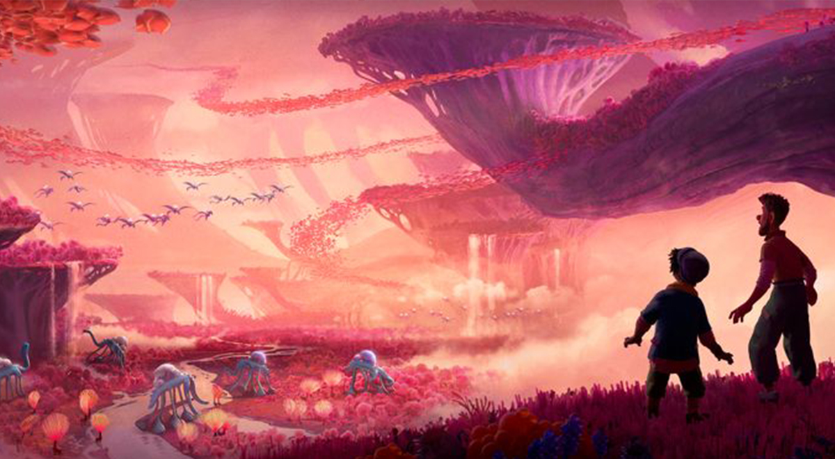 Концепт-арт нового анимационного приключения Disney «Strange World»