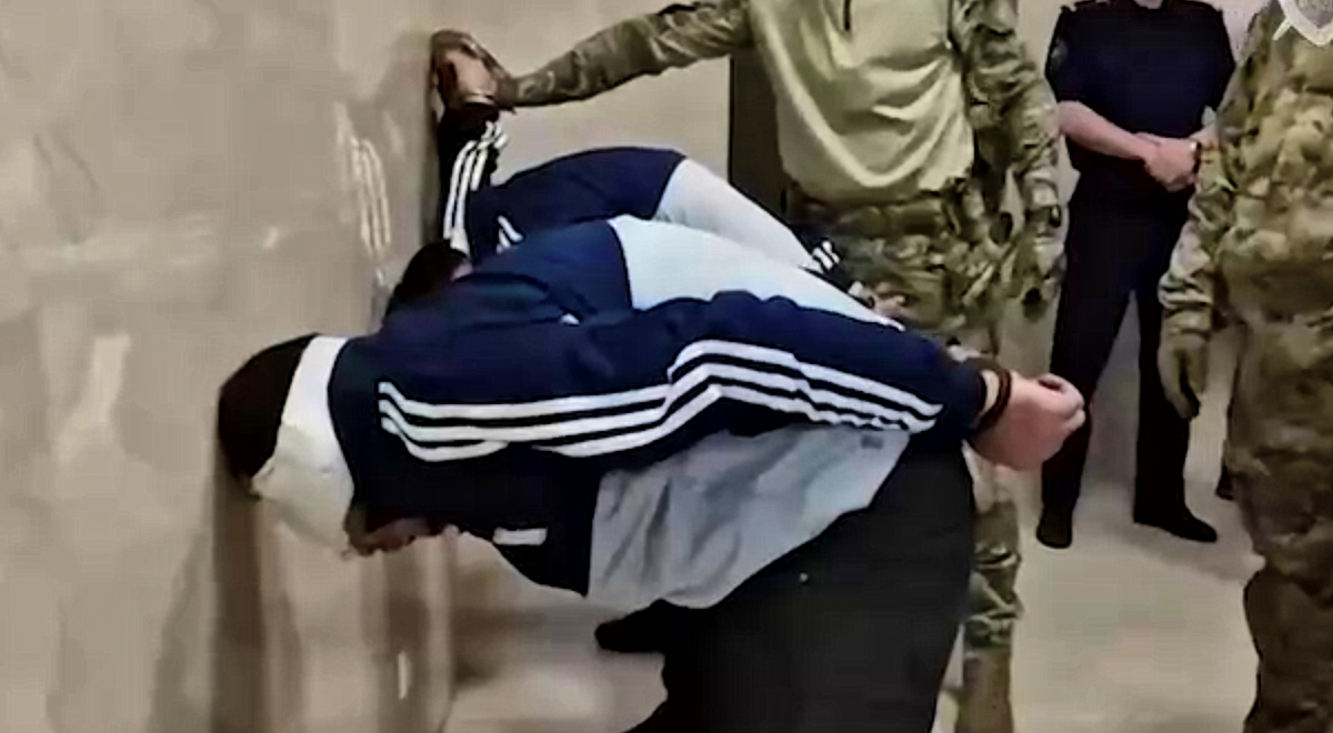 Опубликовано видео с задержанными боевиками, которые 22 марта устроили теракт в Crocus City Hall